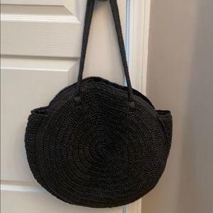 Large straw bag